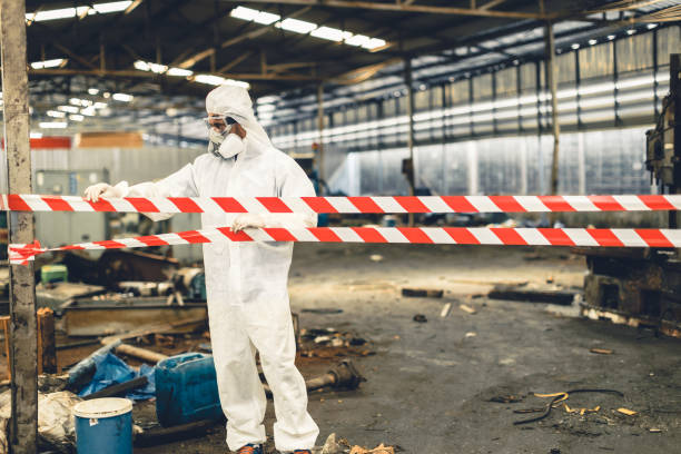 Professional Drug Lab Cleanup technician working in Baltic, SD